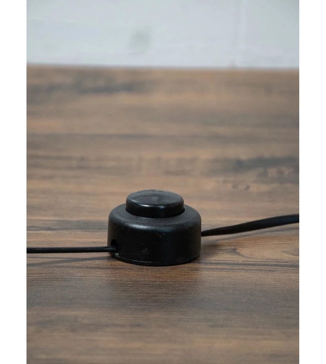 Premium Standing Modern Black Floor Lamp with white Metal Shade