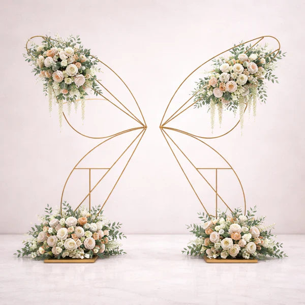 Wedding Butterfly Metal Stand, 5 ft