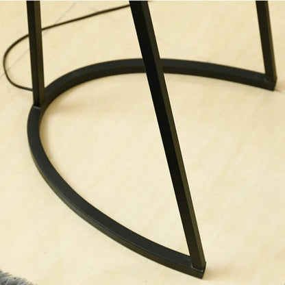 Modern Floor Lamp with Side Table | Nordic Standing Lamp for Living Room