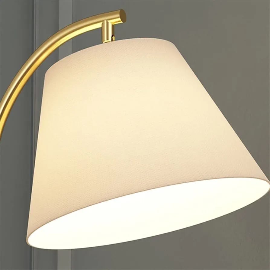 Modern Floor Lamp with Side Table | Luxury Nordic Standing Lamp for Living Room