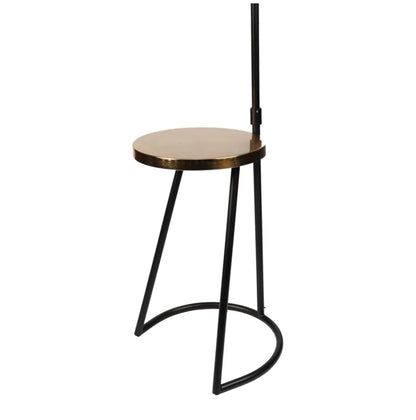 Modern Floor Lamp with Side Table | Nordic Standing Lamp for Living Room