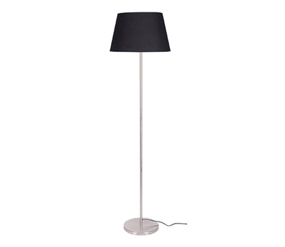 Modern Artisic Gold Metal Finish Sleek Black Color Floor Lamp