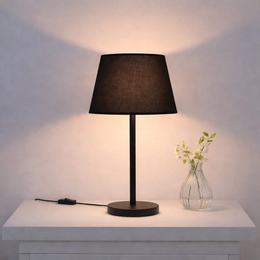 “Elegant Modern Room Lighting with Minimalist Table Lamp”