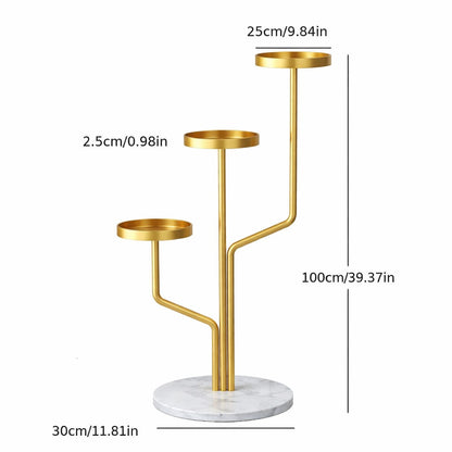 Stylish Gold Plant Stand 3 Tier | Upgrade Your Home Decor Instantly