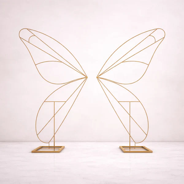 Wedding Butterfly Metal Stand, 5 ft